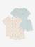 Lot 2 pyjamas coton imprimé Petit Bateau blanc - vertbaudet enfant 