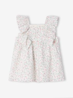 -Robe bébé imprimé à volants