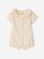 Lot 2 combishort bébé fille coton bio écru - vertbaudet enfant 