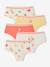 Pack of 5 fruit briefs ecru - vertbaudet enfant 