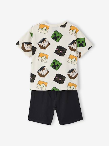 Ensemble pyjama garçon Minecraft anthracite - vertbaudet enfant 