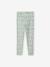 Girls' floral print sports leggings ecru - vertbaudet enfant 