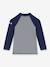 Boys' long-sleeved UV protective swimsuit t-shirt navy blue - vertbaudet enfant 