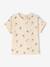 Organic cotton palm tree t-shirt ecru - vertbaudet enfant 