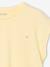 Plain Basics T-Shirt for Girls aqua green+ecru+navy blue+pale yellow+sweet pink - vertbaudet enfant 