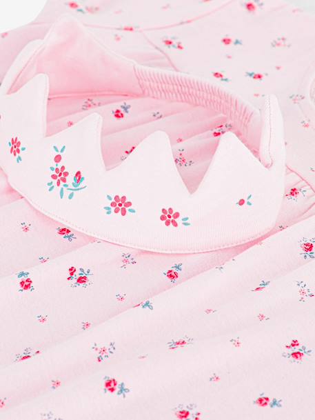 Nightie and tiara PETIT BATEAU pale pink - vertbaudet enfant 