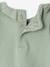 Pack of 2 Short-Sleeved Bodysuits with Fancy Collar, for Babies coral+sage green - vertbaudet enfant 