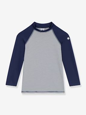 -T-shirt de bain anti UV garçon à manches longues