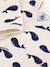 Baby velvet sleepsuit with whale design beige - vertbaudet enfant 