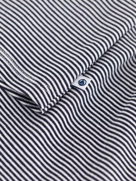 Set of Petit Bateau pyjamas with braces navy blue - vertbaudet enfant 