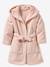 Rabbit Bathrobe in Recycled Cotton rosy - vertbaudet enfant 