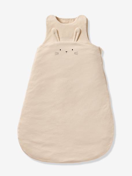 Jersey Knit Sleeping Bag for Babies, RABBIT sandy beige - vertbaudet enfant 