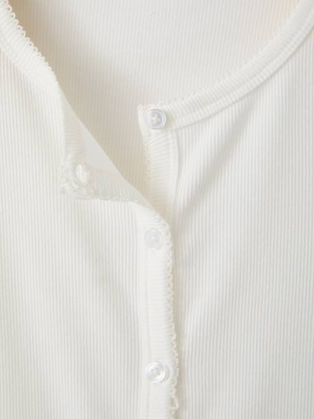 Long-sleeved T-shirt ecru - vertbaudet enfant 