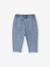 Jeans with Elasticated Waistband, for Babies brut denim+double stone+stone - vertbaudet enfant 