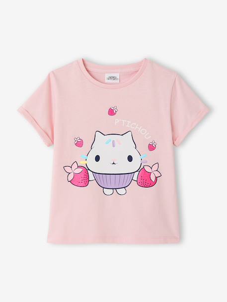 T-shirt Gaby et la maison magique rose pâle - vertbaudet enfant 