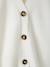 Cropped Cardigan for Girls, JONEN ecru+marl grey - vertbaudet enfant 