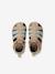 Leather Sandals for Baby Boys, Designed for First Steps brown+navy blue+set beige - vertbaudet enfant 