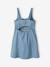 Dress with back opening light blue - vertbaudet enfant 
