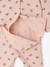 Sleepsuit for baby girls in organic cotton pale pink - vertbaudet enfant 