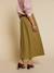 Jupe femme gaze de coton Capsule mère-fille olive - vertbaudet enfant 