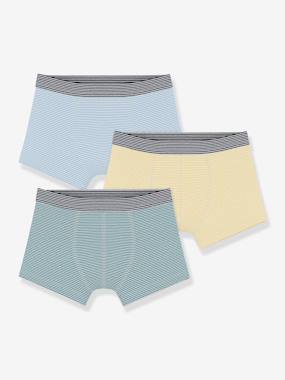 Lot de 3 boxers Petit Bateau - vertbaudet enfant Garçon-Sous-vêtement-Lot de 3 boxers Petit Bateau