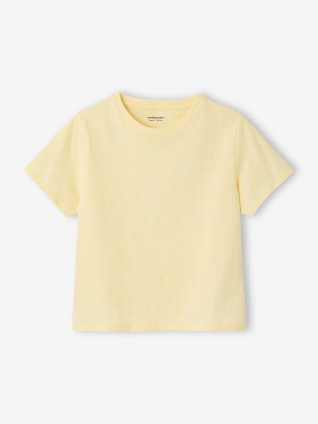 Lot de 3 tee-shirts fille personnalisable rose pâle - vertbaudet enfant 