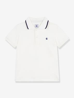 Garçon-T-shirt, polo, sous-pull-Polo-Polo enfant manches courtes Petit Bateau