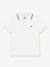 Polo enfant manches courtes Petit Bateau blanc - vertbaudet enfant 