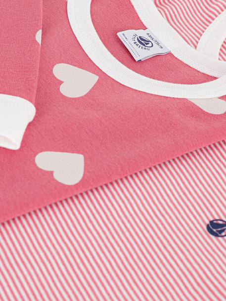 Pack of 2 cotton pyjamas Petit Bateau white - vertbaudet enfant 