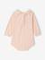 Body bébé fille col volanté manches longues rose pâle - vertbaudet enfant 