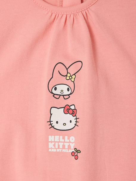 Pack of 2 HELLO KITTY cherry print bodysuit sleepsuits sweet pink - vertbaudet enfant 