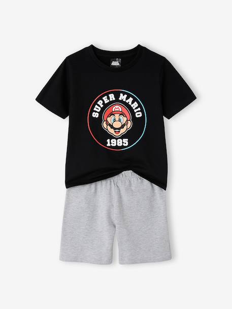 Boy's SUPER MARIO pyjama shorts black - vertbaudet enfant 