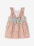 Baby girl's dress with bow and back opening multicoloured - vertbaudet enfant 