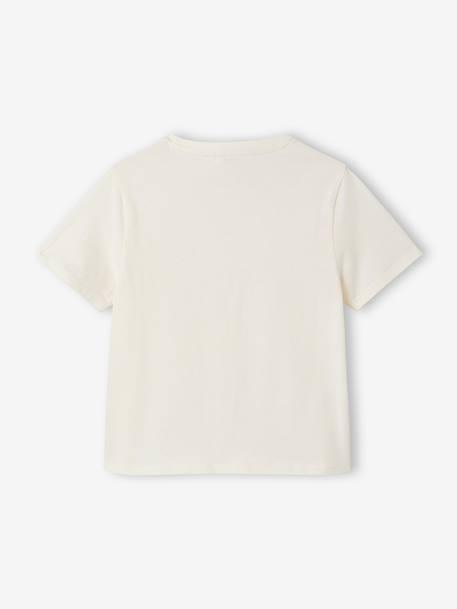 Lot de 3 tee-shirts fille personnalisable rose pâle - vertbaudet enfant 