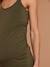 Pack of 3 Sleeveless Tops, Maternity & Nursing Special, ENVIE DE FRAISE khaki+white - vertbaudet enfant 