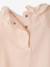 Baby girl bodysuit with frilled collar and long sleeves pale pink - vertbaudet enfant 