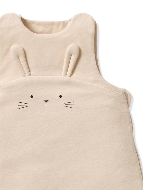 Jersey Knit Sleeping Bag for Babies, RABBIT sandy beige - vertbaudet enfant 