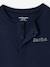 Customisable short-sleeved polo shirt navy blue - vertbaudet enfant 