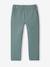 Boys' cotton muslin trousers with adjustable waist emerald green - vertbaudet enfant 