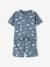 Pack of 2 cotton pyjamas for boys emerald green - vertbaudet enfant 