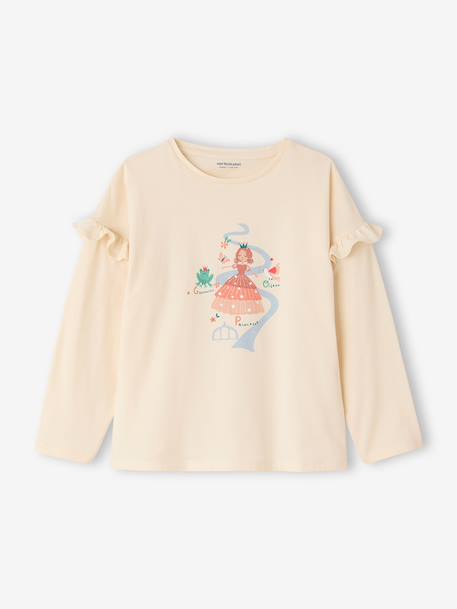 Pack of 2 girls' long-sleeved pyjamas rose - vertbaudet enfant 