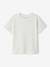 Pack of 3 plain boys' t-shirts - BASICS olive+sky blue - vertbaudet enfant 