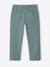 Boys' cotton muslin trousers with adjustable waist emerald green - vertbaudet enfant 