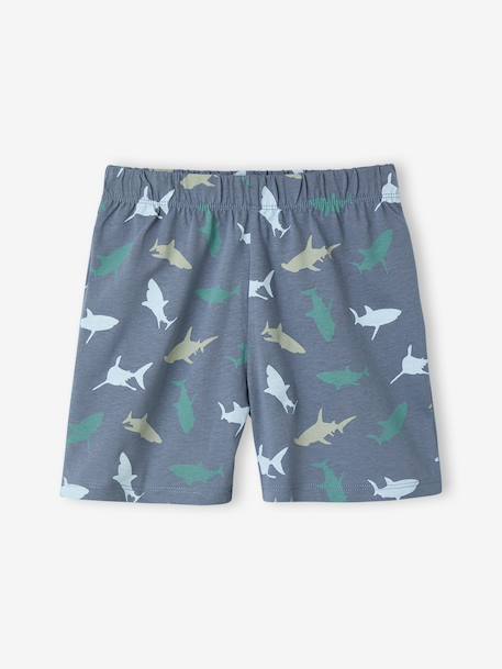 Pack of 2 cotton pyjamas for boys emerald green - vertbaudet enfant 