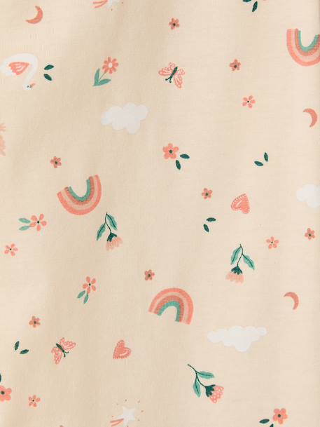 Pack of 2 girls' long-sleeved pyjamas rose - vertbaudet enfant 