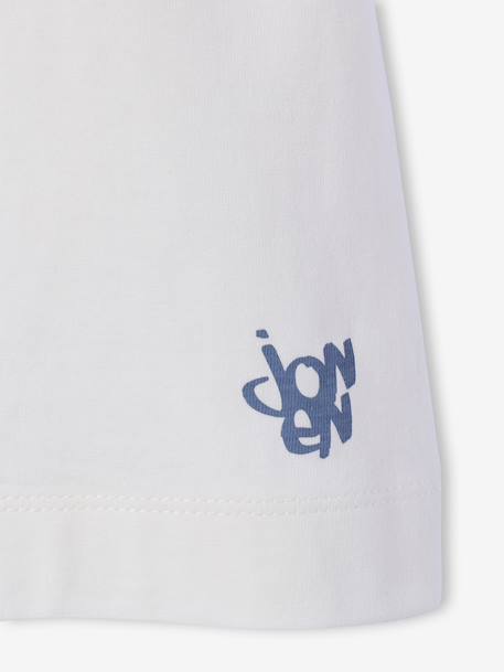 Pack of 2 short-sleeved t-shirts grey blue - vertbaudet enfant 
