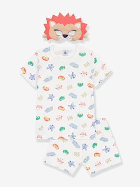 -Ensemble Pyjacourt enfant avec masque Petit Bateau