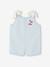 Girls' cotton playsuit striped blue - vertbaudet enfant 