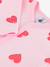 Baby sleepsuit with heart print rose - vertbaudet enfant 