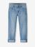 Straight Leg Jeans with Turn-Ups for Boys brut denim+stone - vertbaudet enfant 